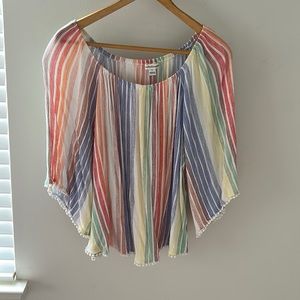 JohnPaulRichard Multicolor Striped Blouse